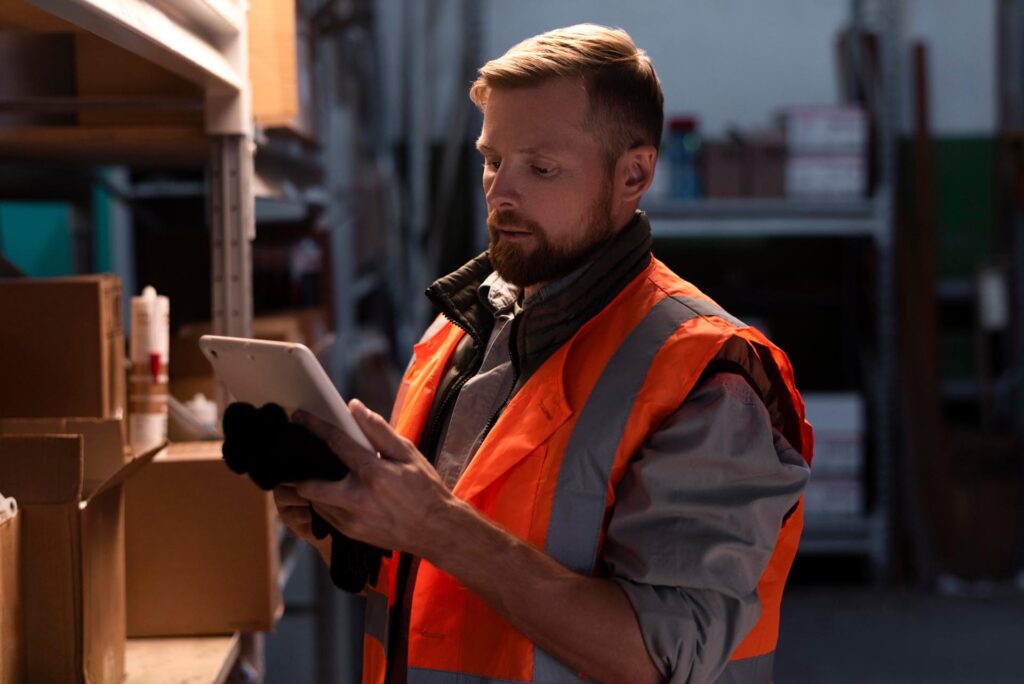 young-man-working-warehouse